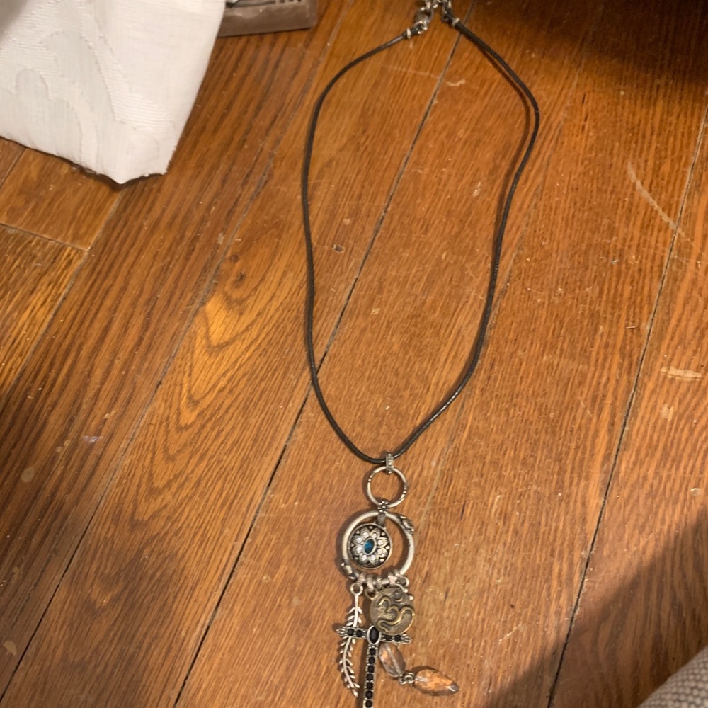 00s Lucky Brand Charm Necklace